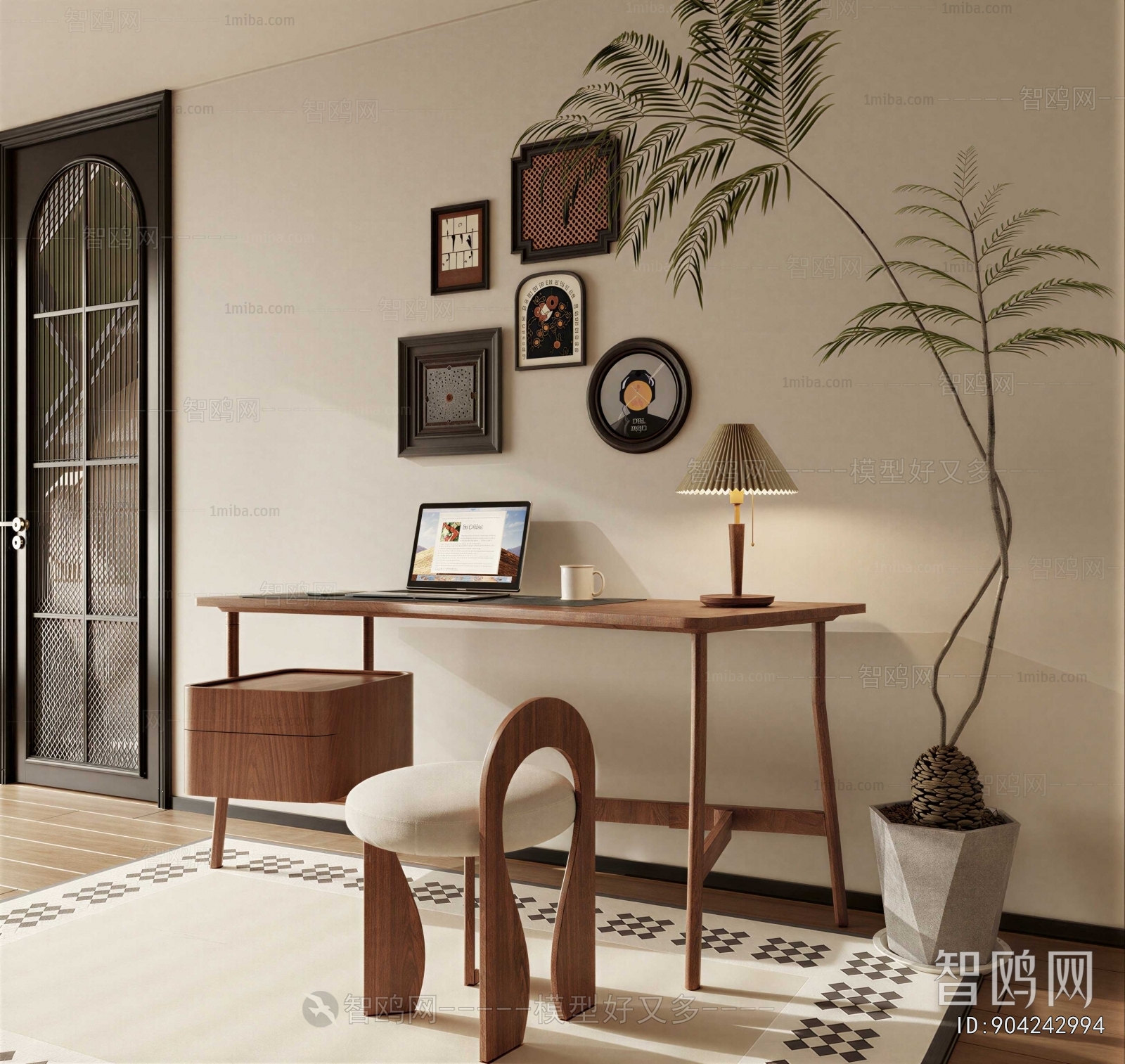 Modern Computer Desk And Chair