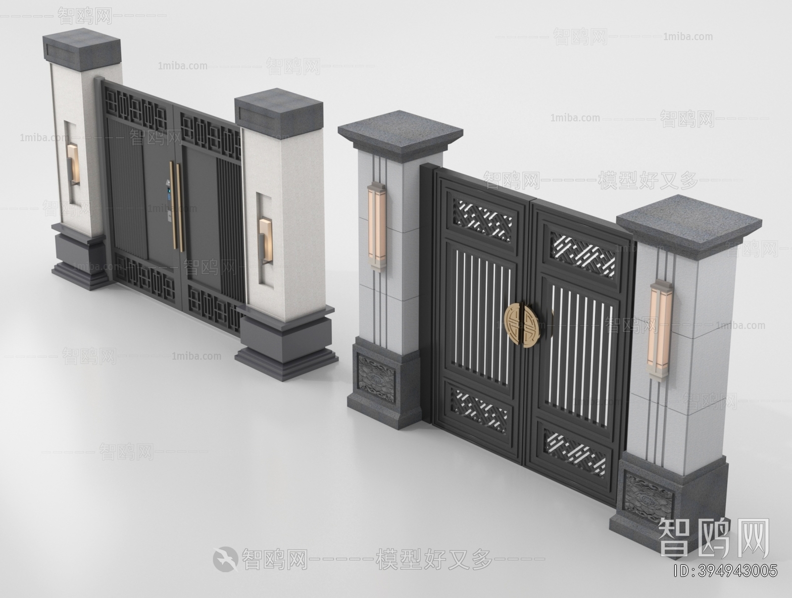 New Chinese Style Gate