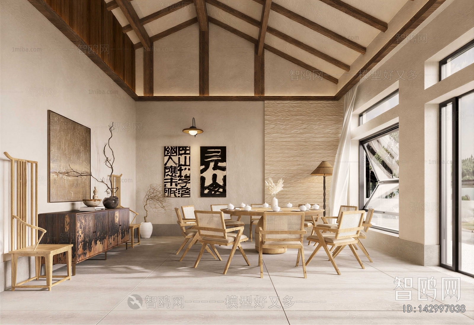 Wabi-sabi Style Restaurant Box