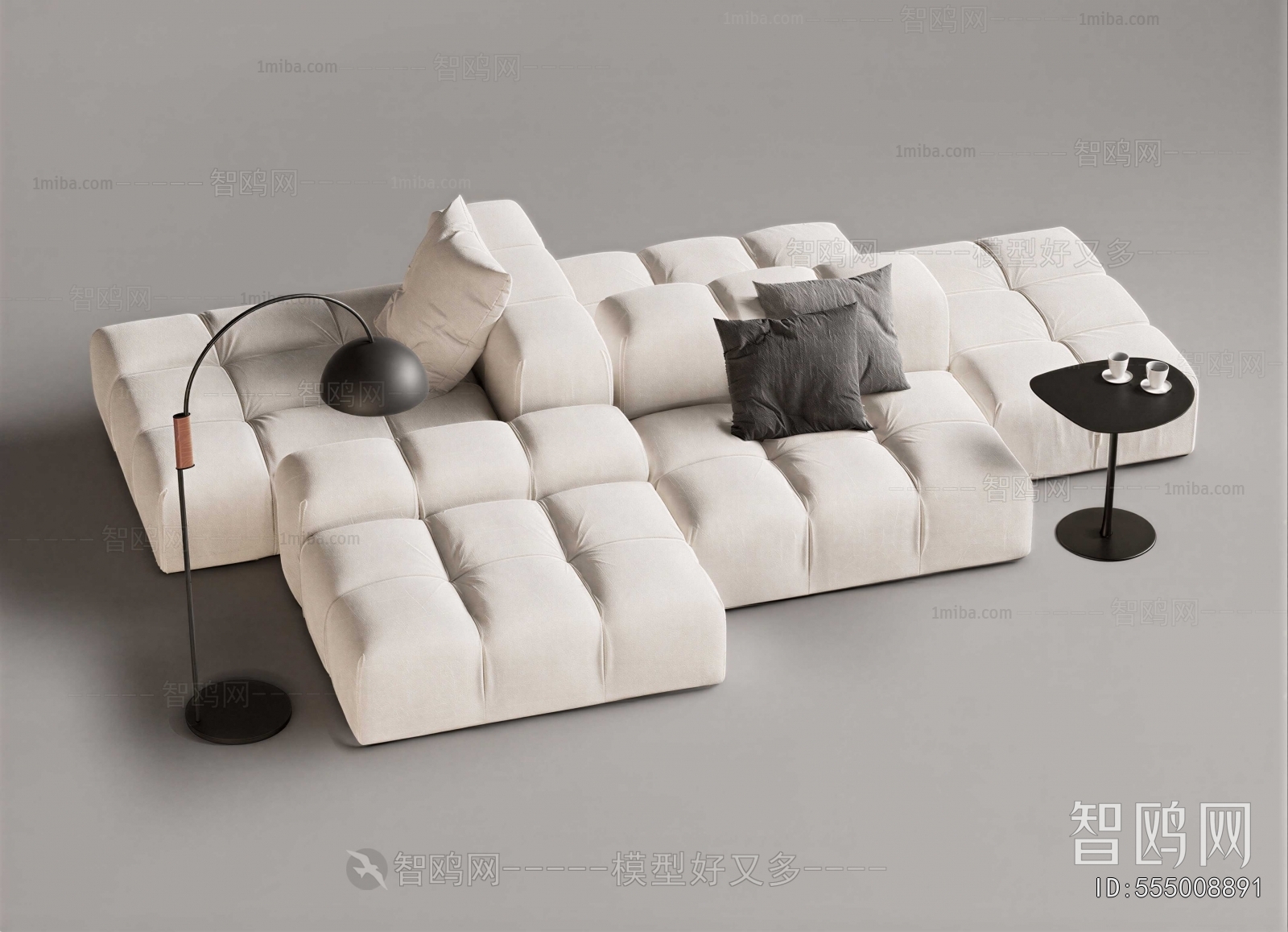 Modern Multi Person Sofa