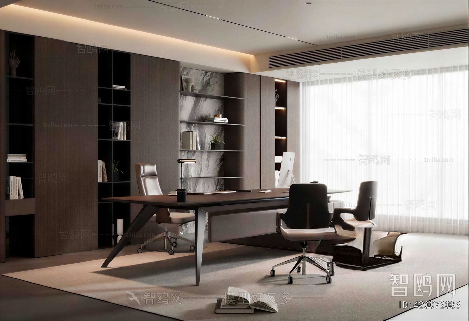 Modern Manager's Office