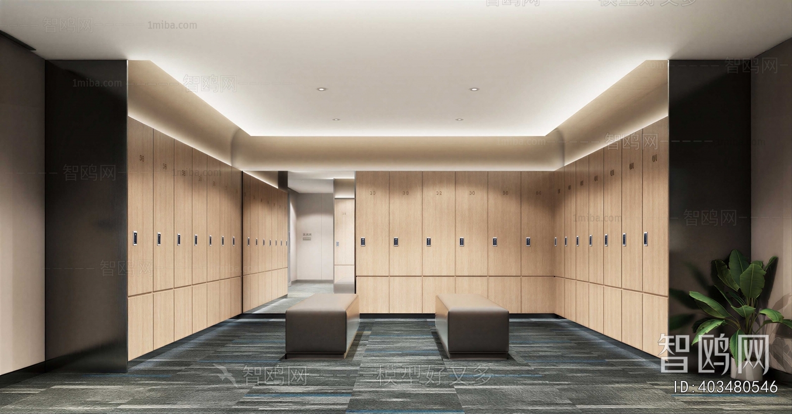 Modern Changing Room