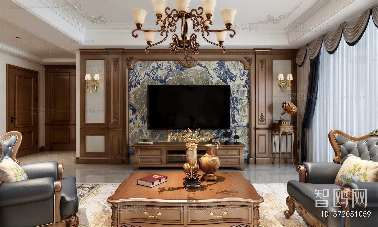 European Style A Living Room