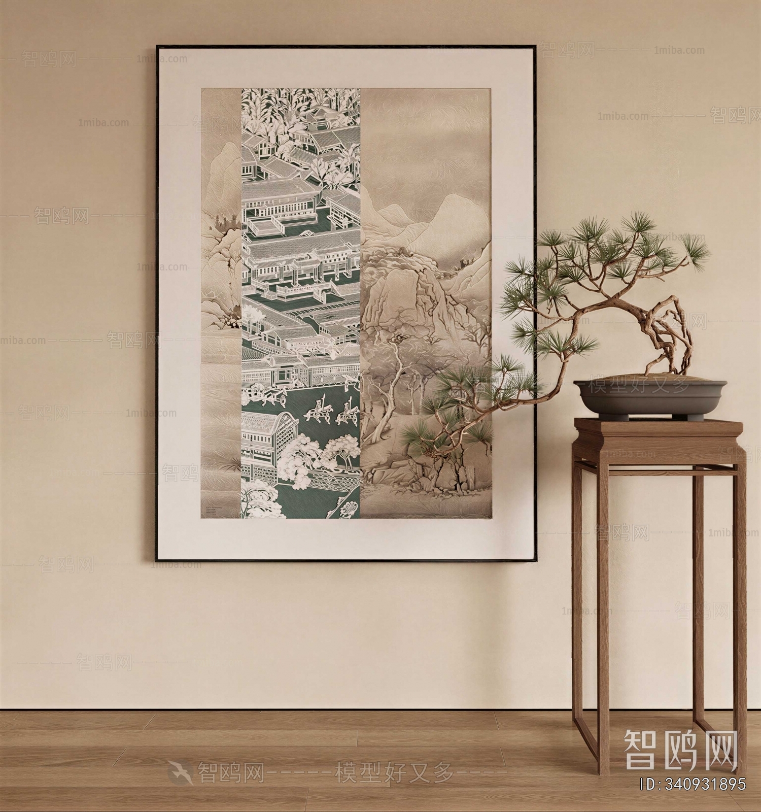 New Chinese Style Painting