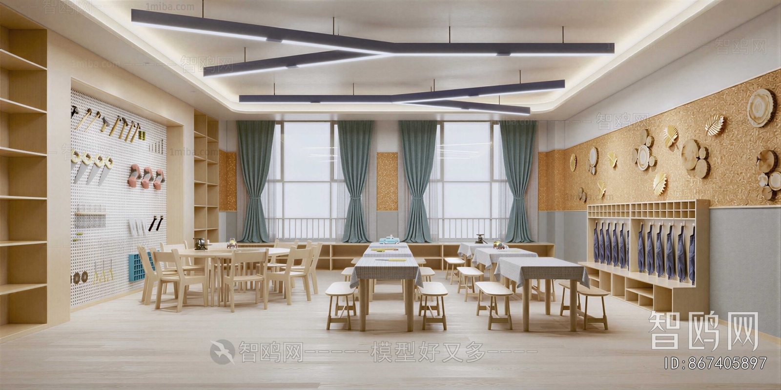 Modern Kindergarten Classrooms