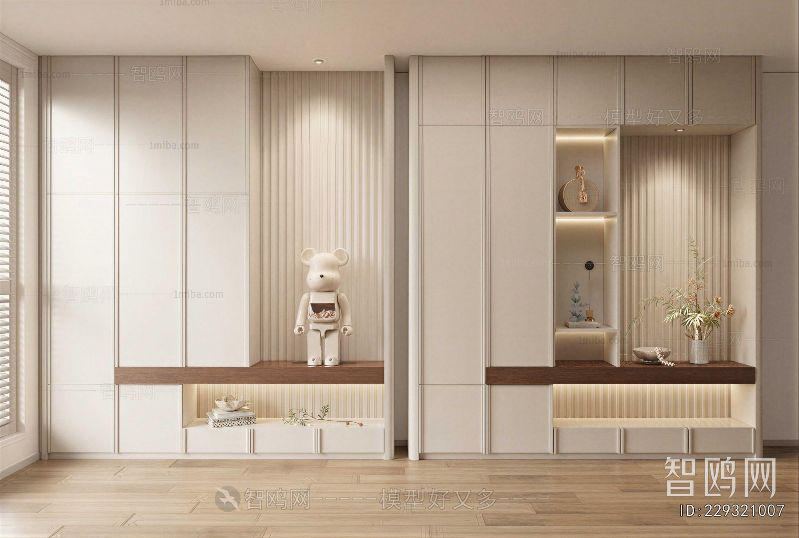 French Style Shoe Cabinet