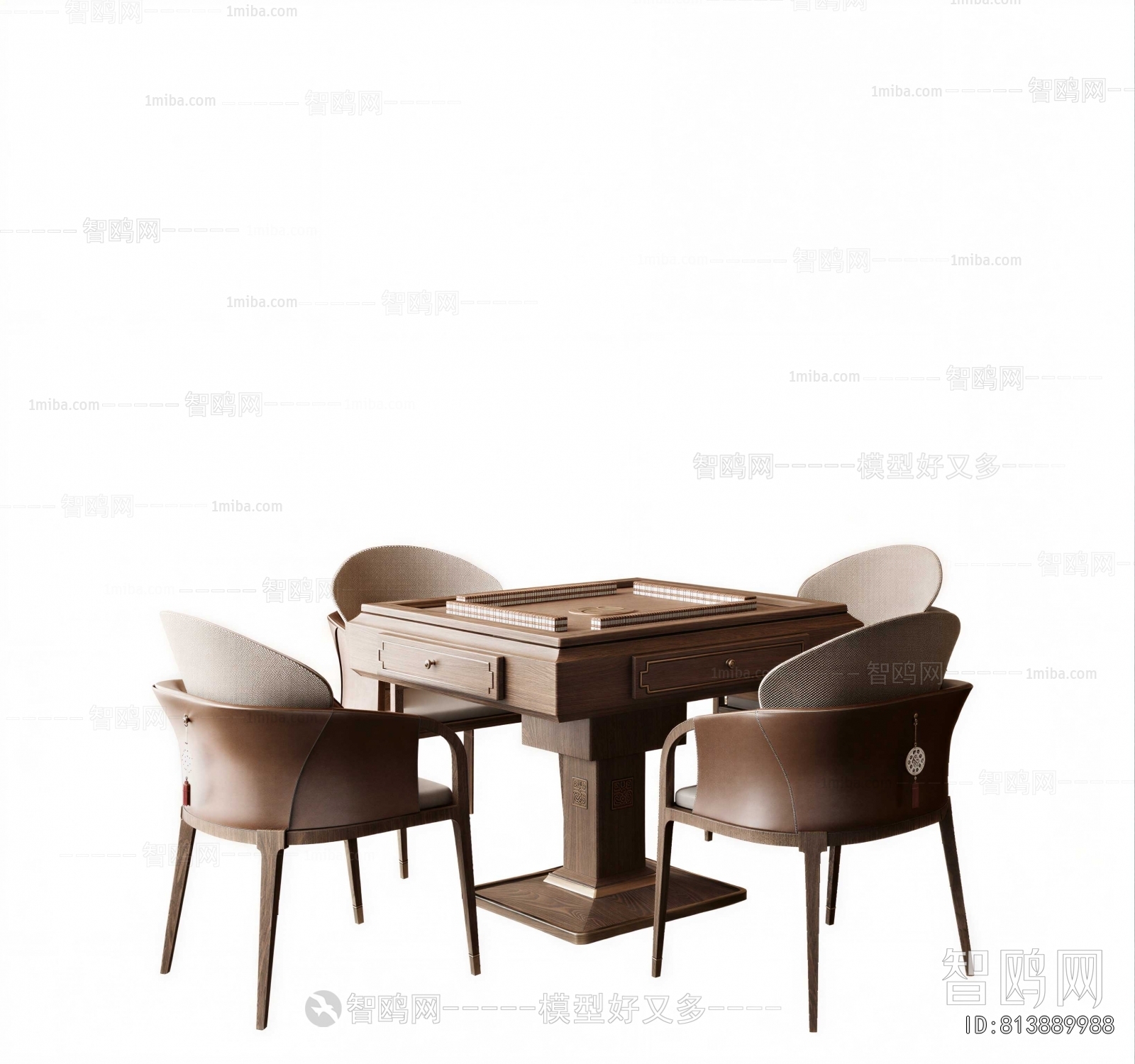 Modern Mahjong Tables And Chairs