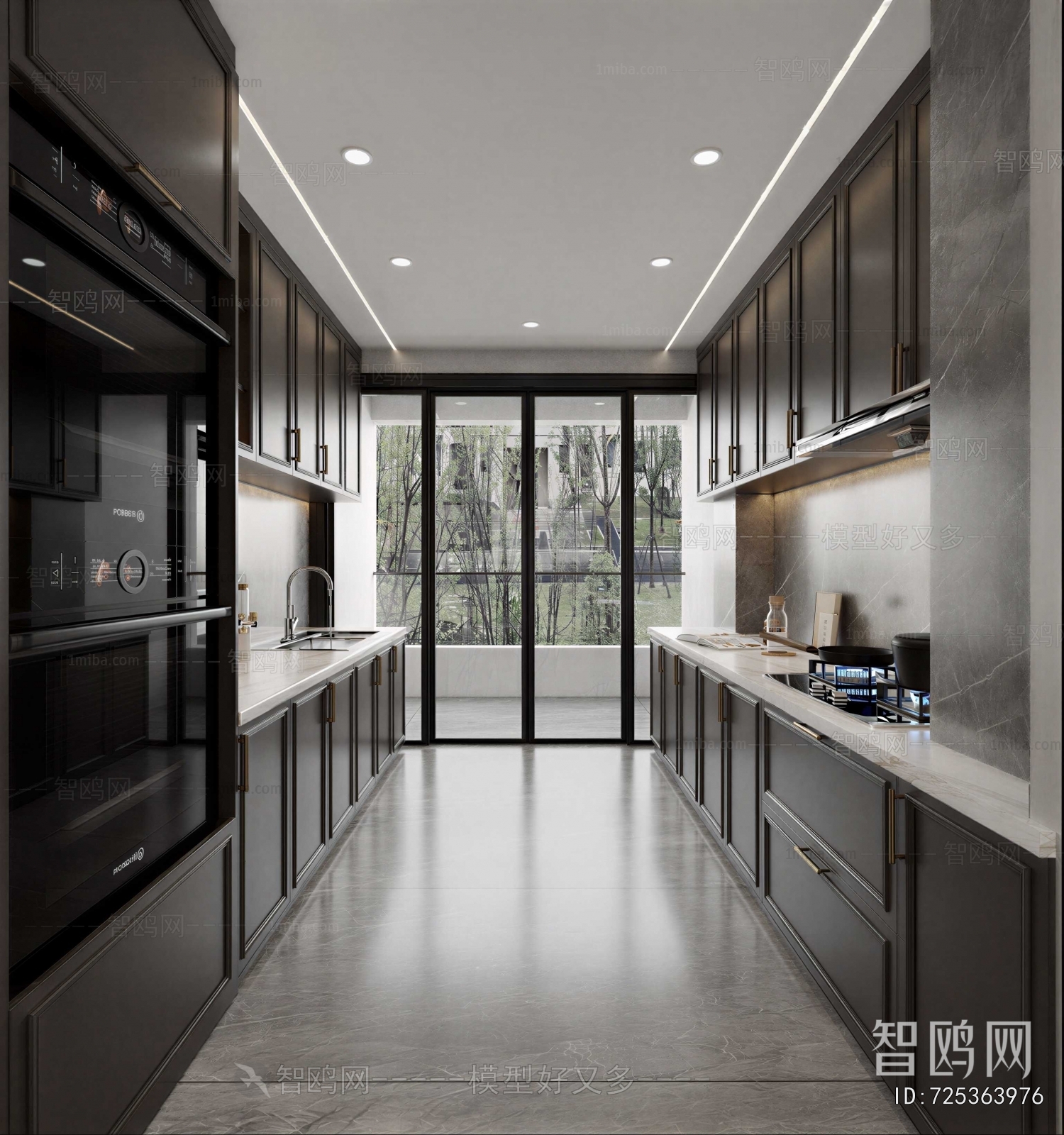 French Style The Kitchen