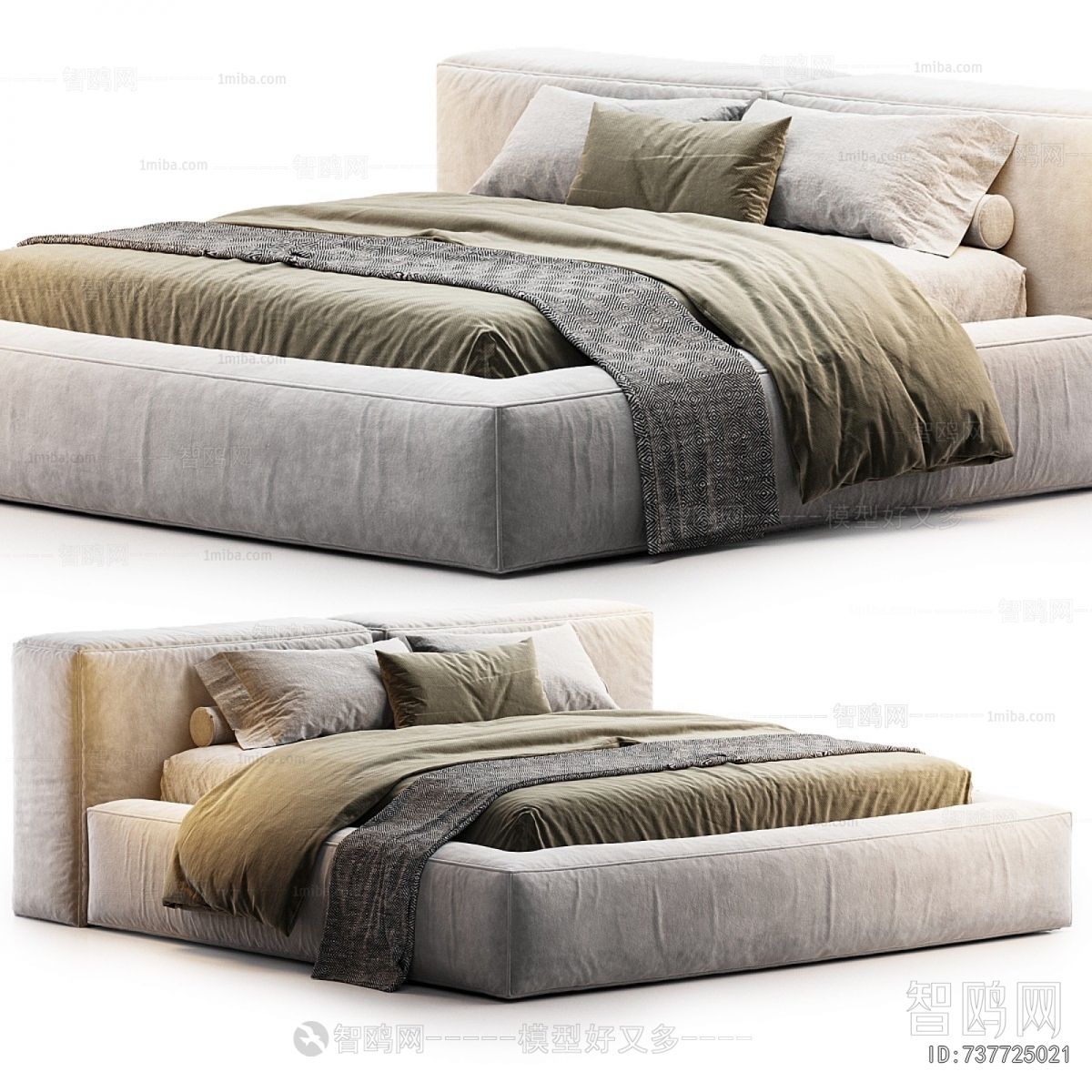 Modern Double Bed