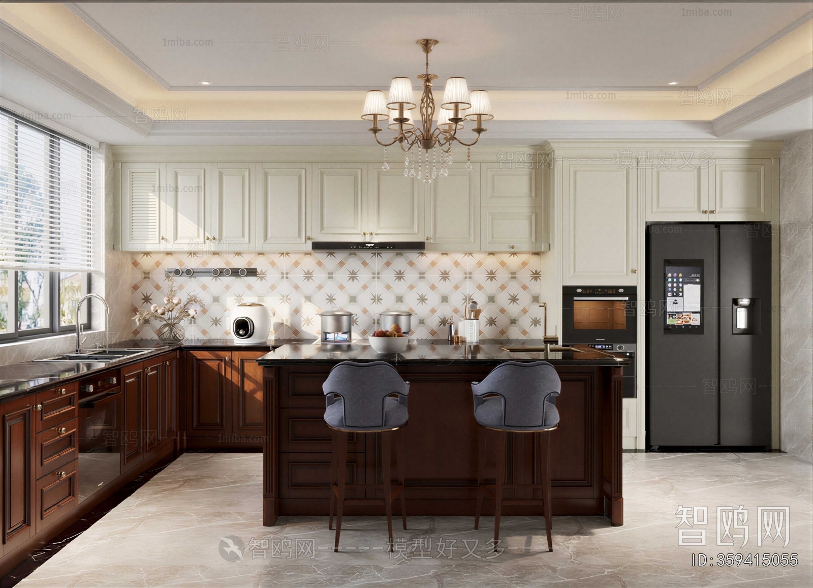 American Style Open Kitchen