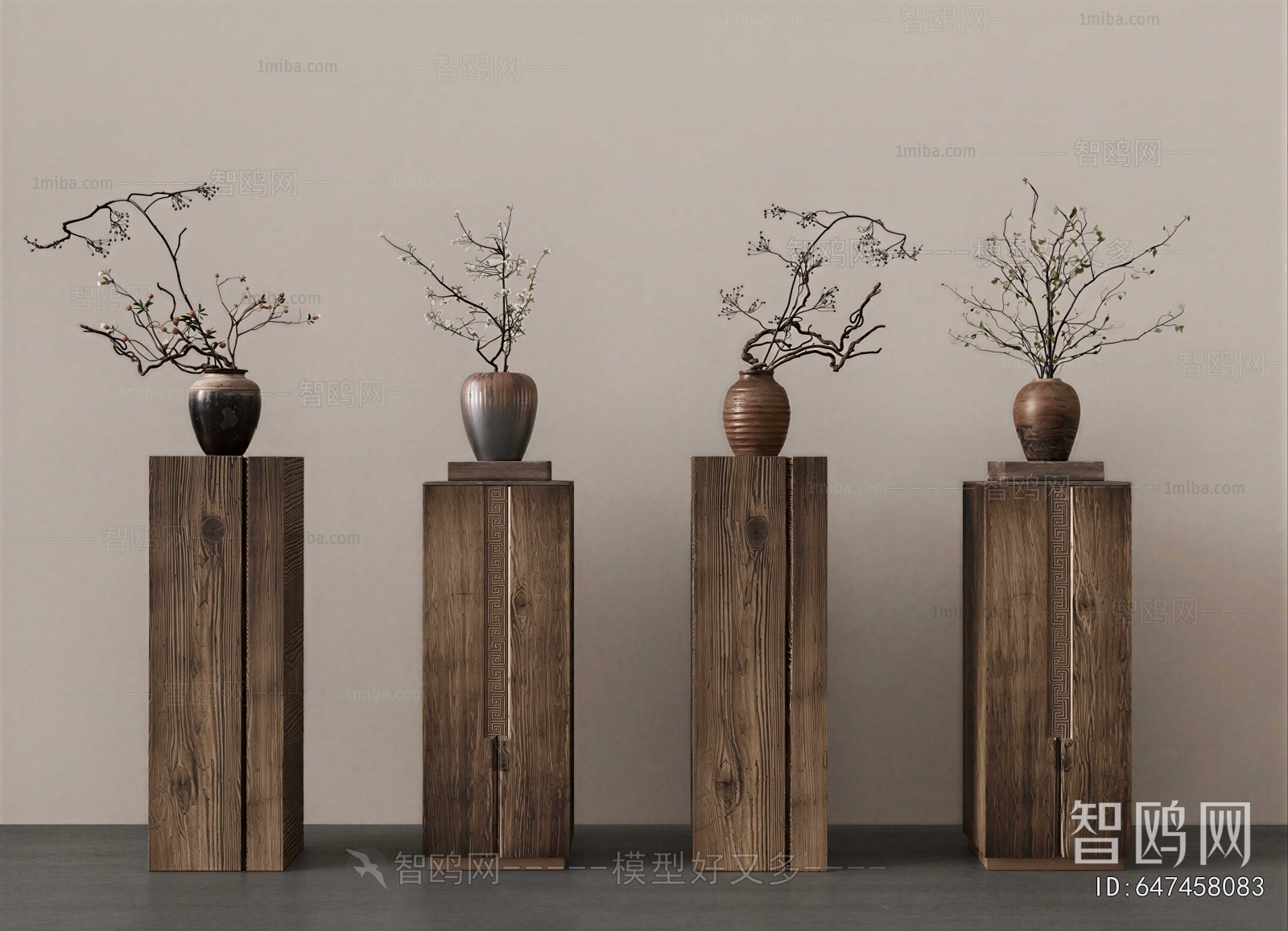 Wabi-sabi Style Dried Branch