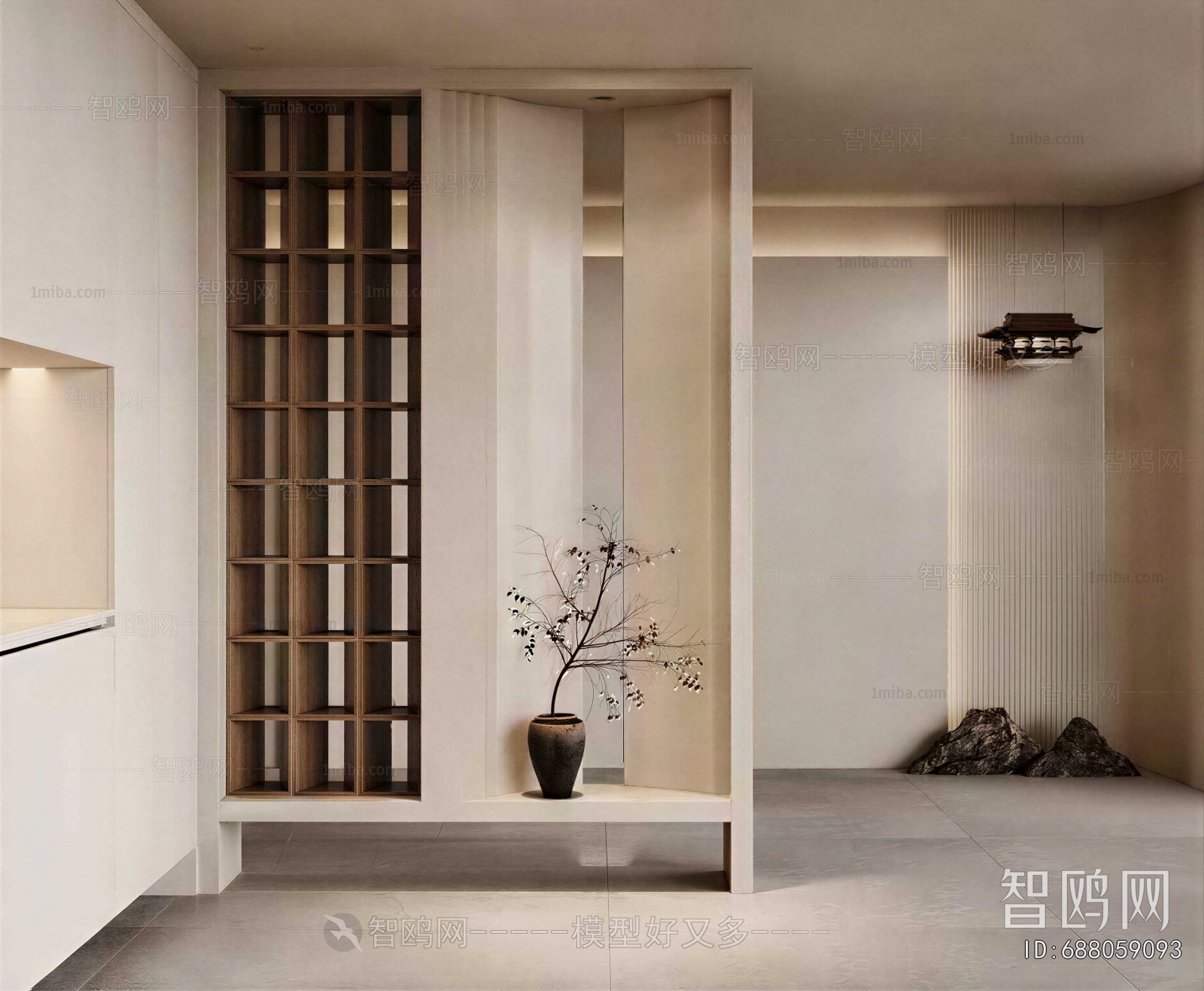 New Chinese Style Hallway