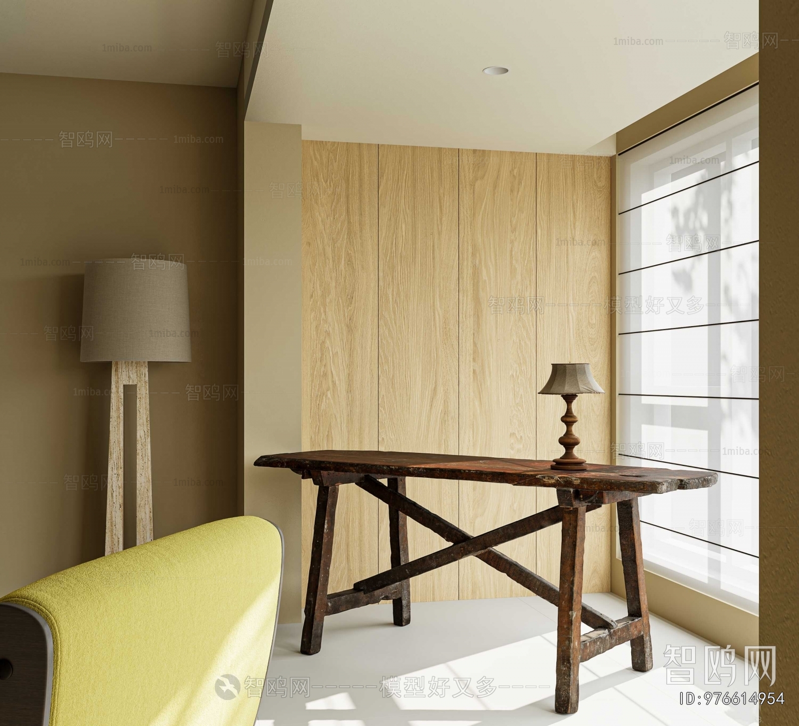 Wabi-sabi Style A Living Room