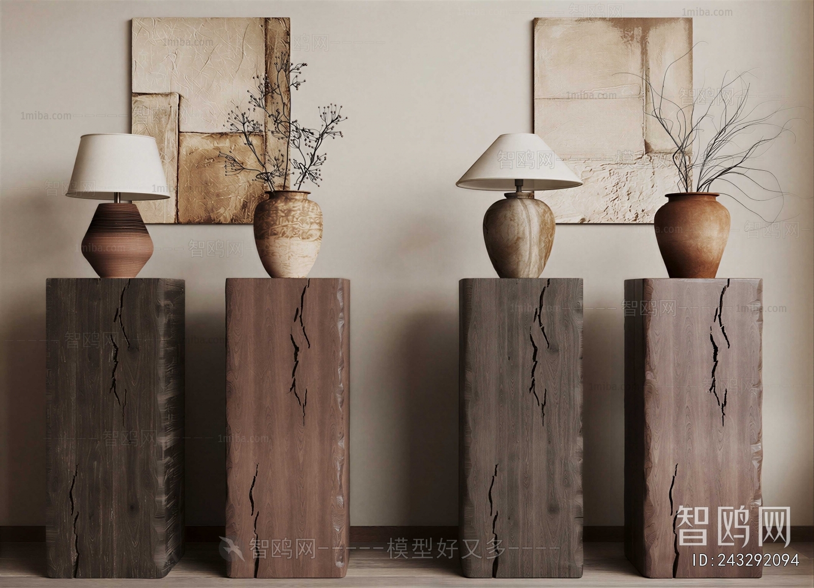 Wabi-sabi Style Dried Branch