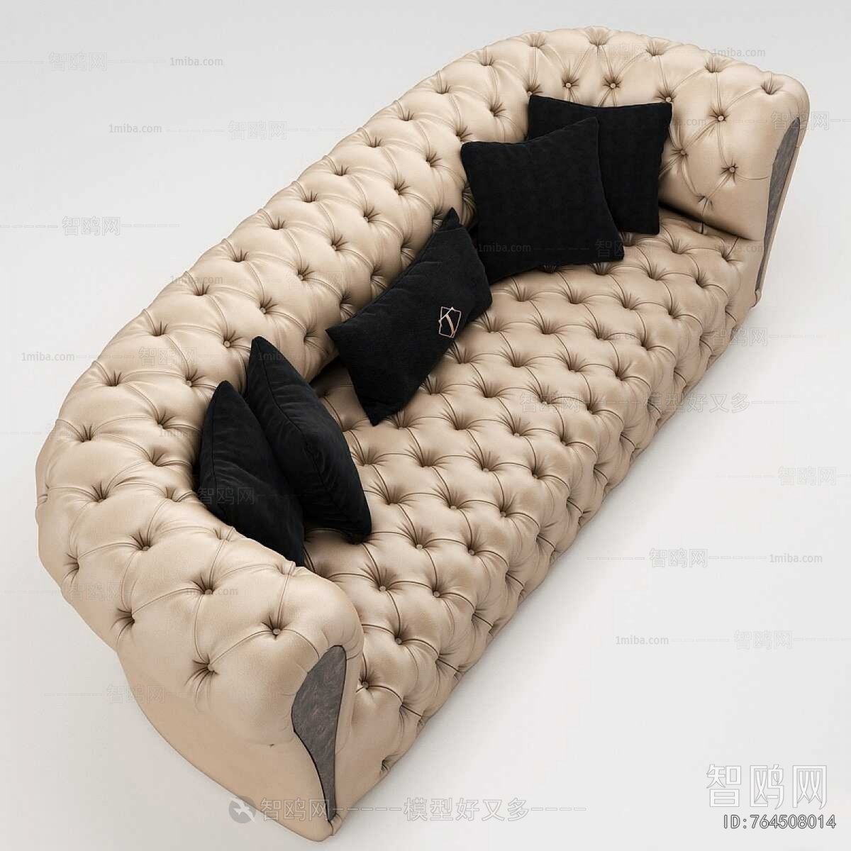 Simple European Style Multi Person Sofa