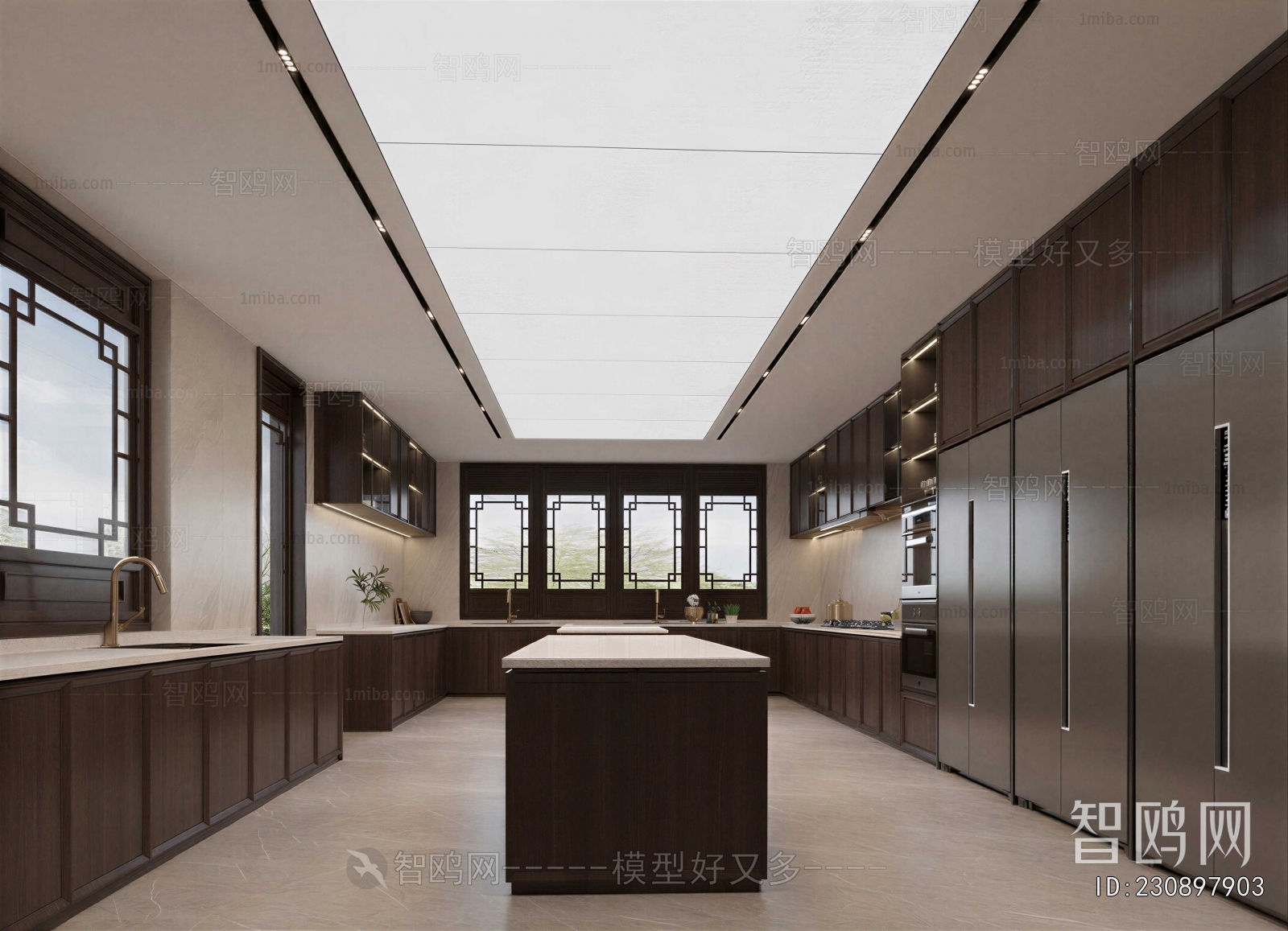 New Chinese Style The Kitchen