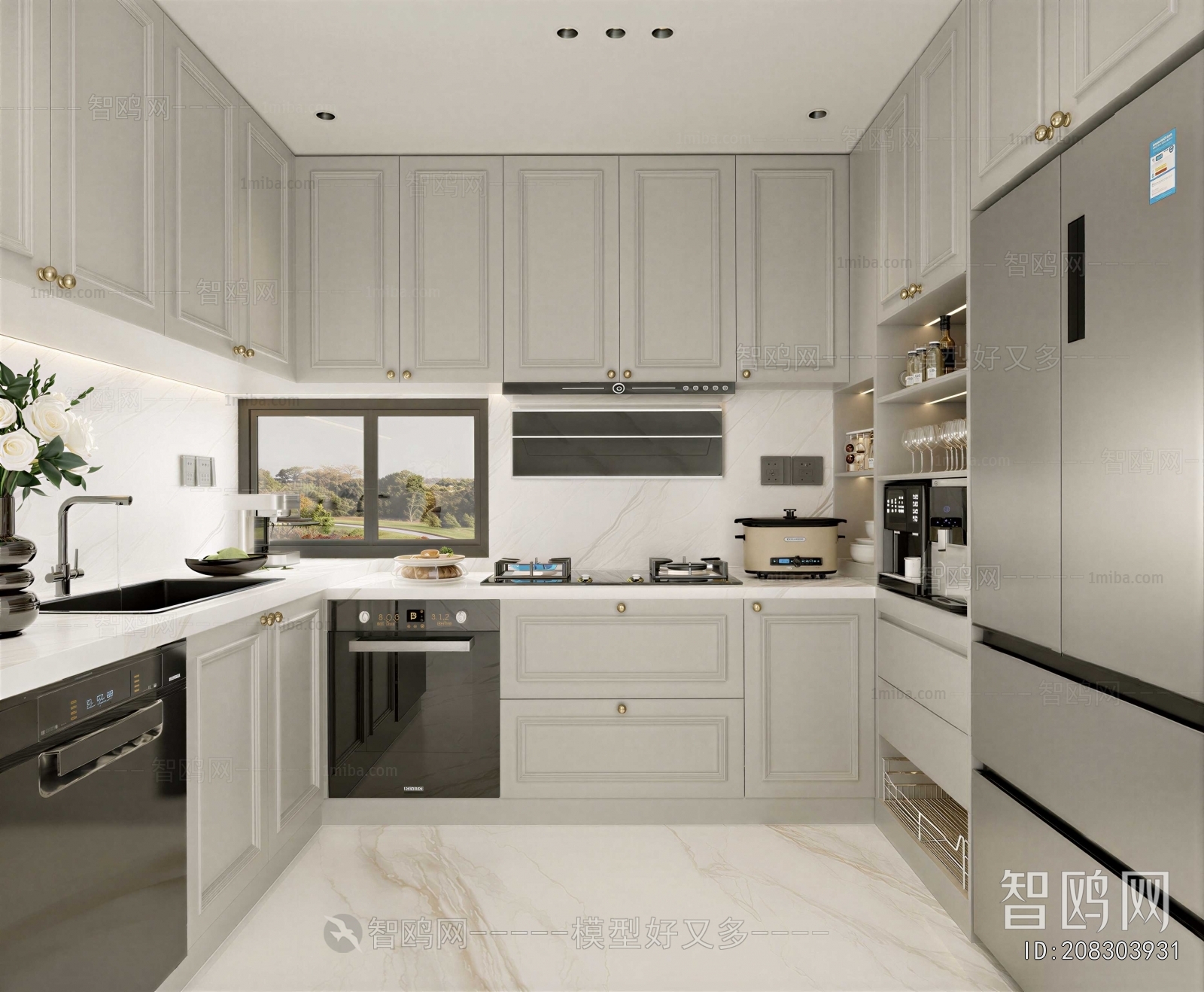 French Style The Kitchen