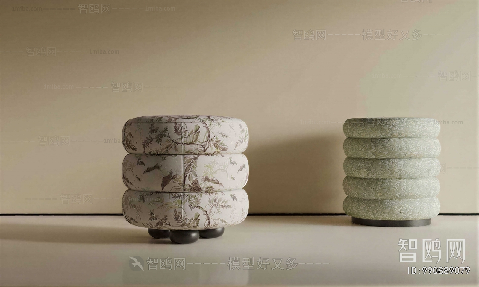 French Style Stool For Changing Shoes