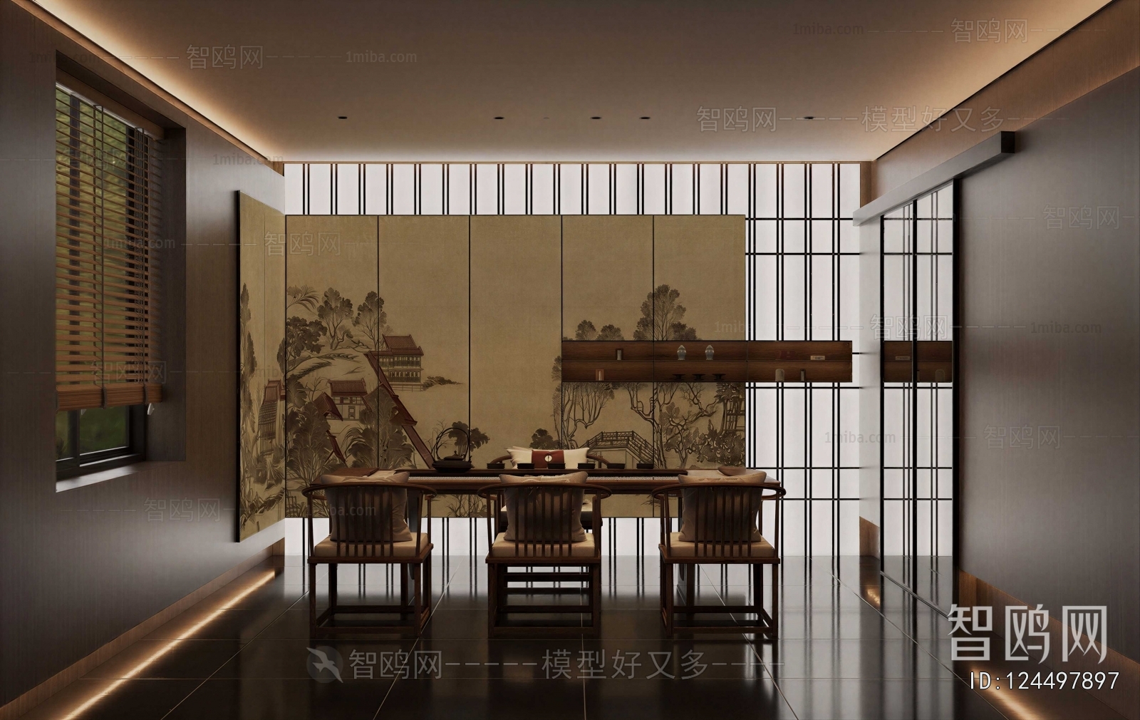 New Chinese Style Tea House