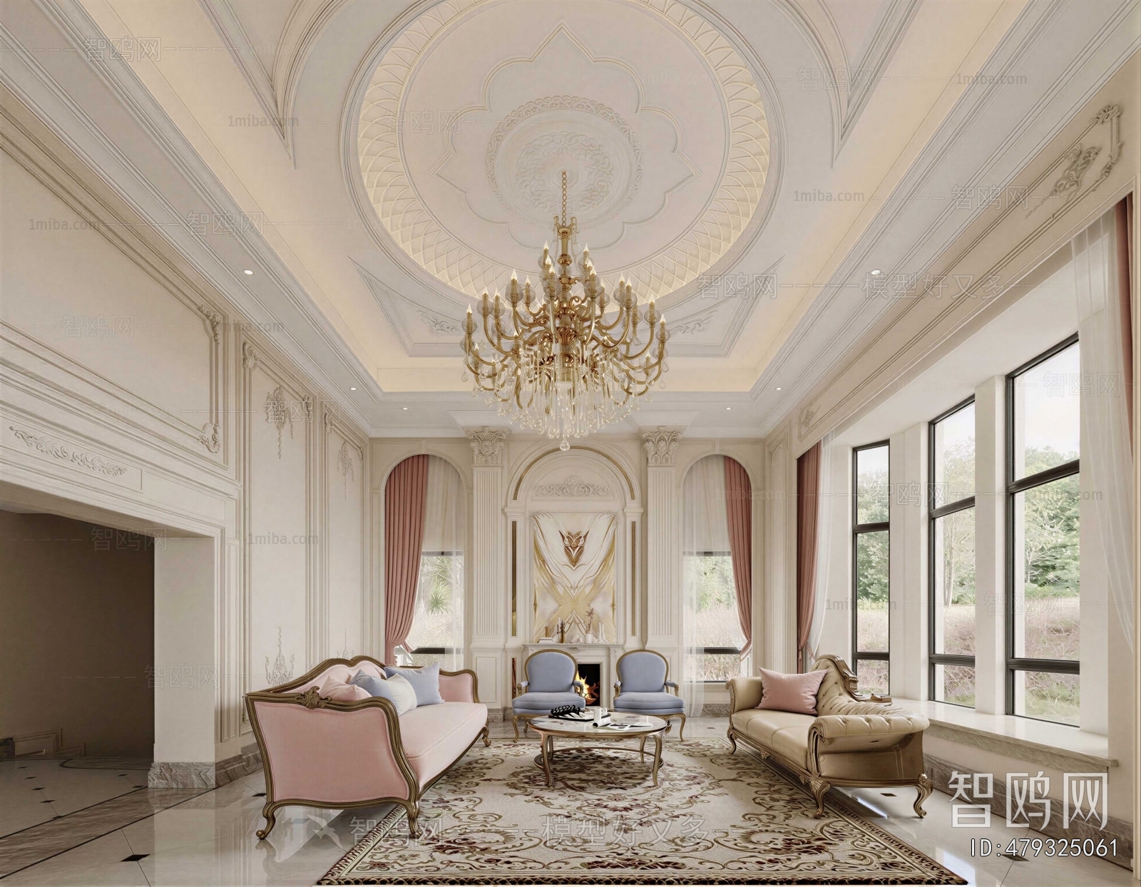 French Style A Living Room