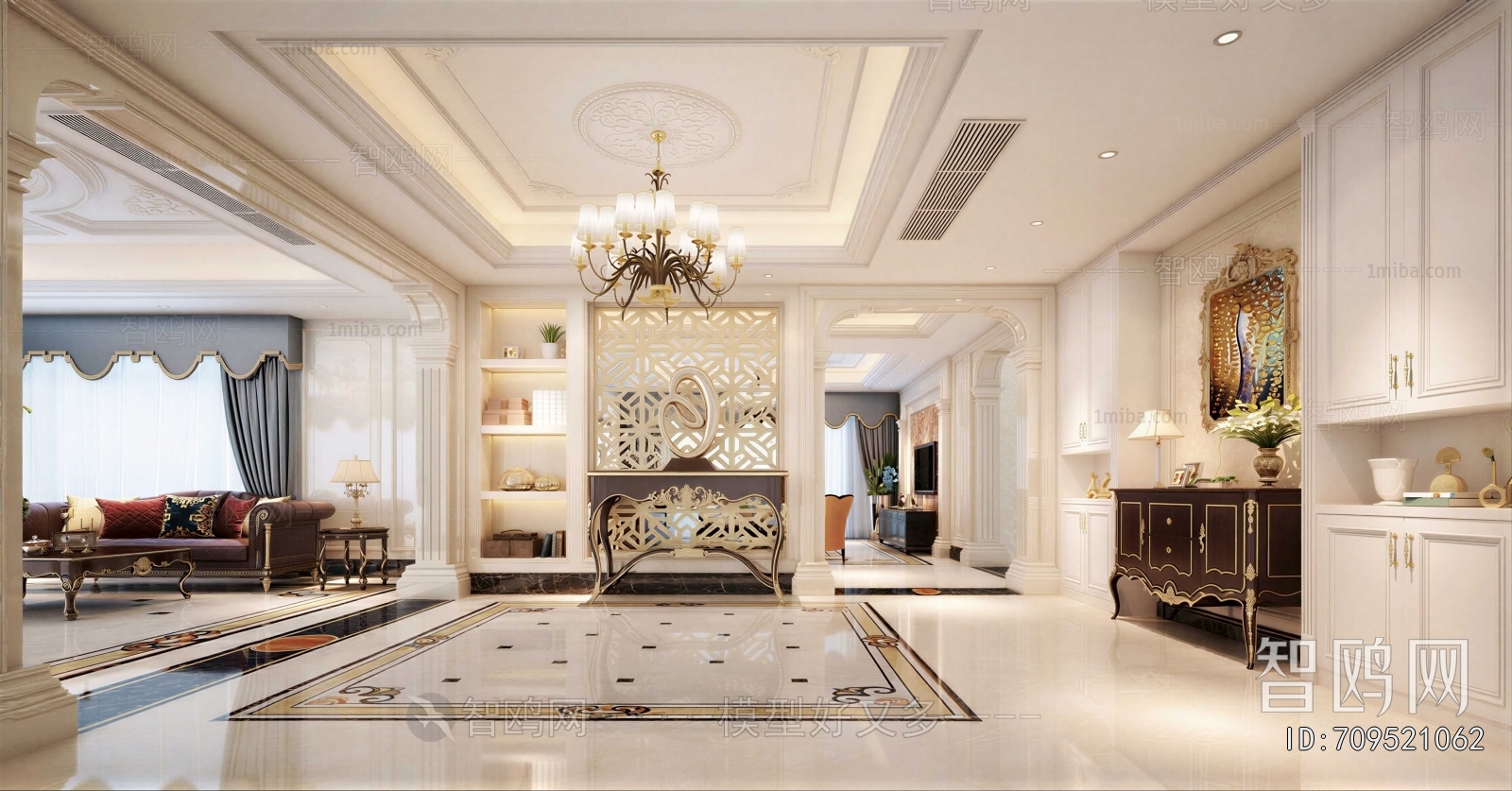 European Style A Living Room