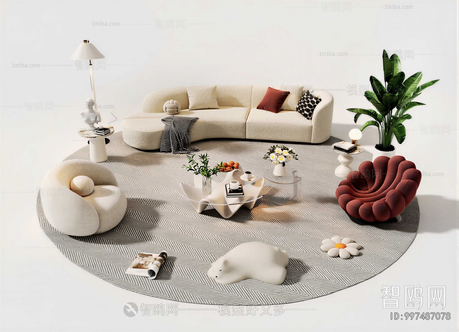 Modern Sofa Combination