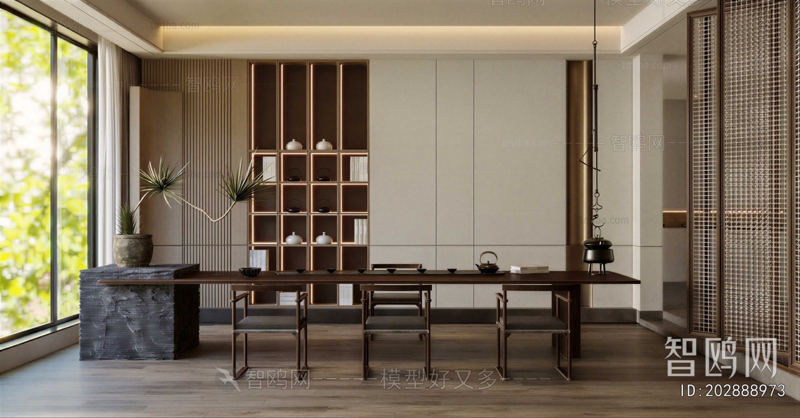 New Chinese Style Tea House