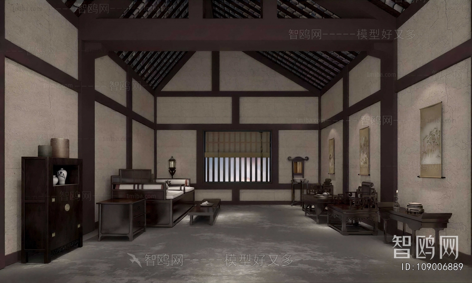 Chinese Style A Living Room