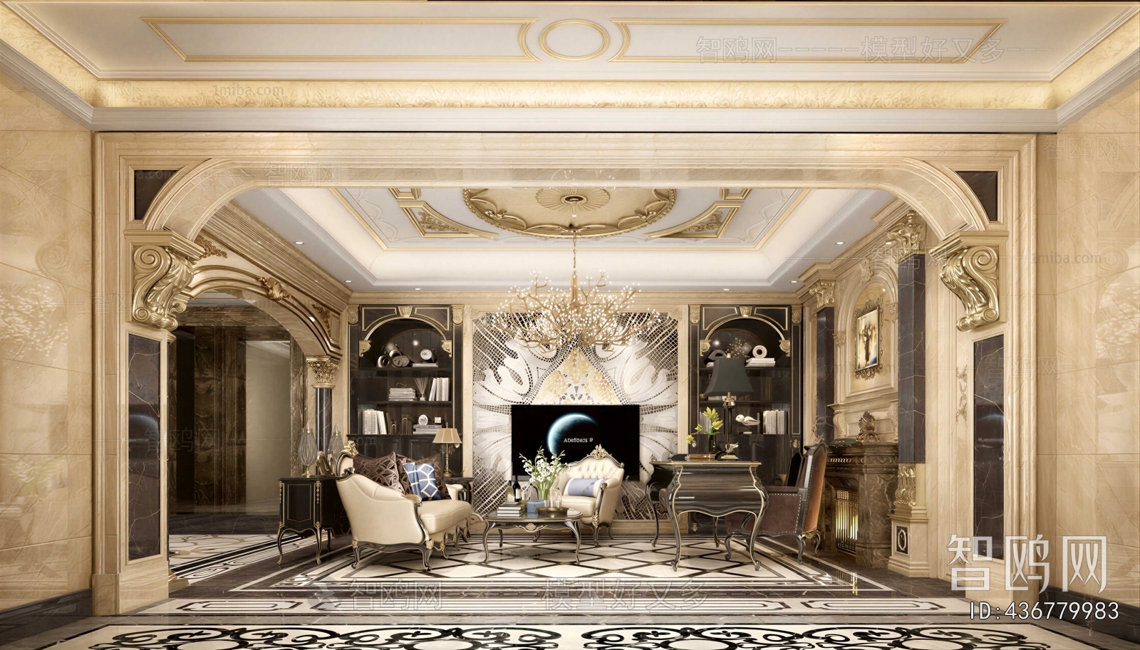 European Style A Living Room