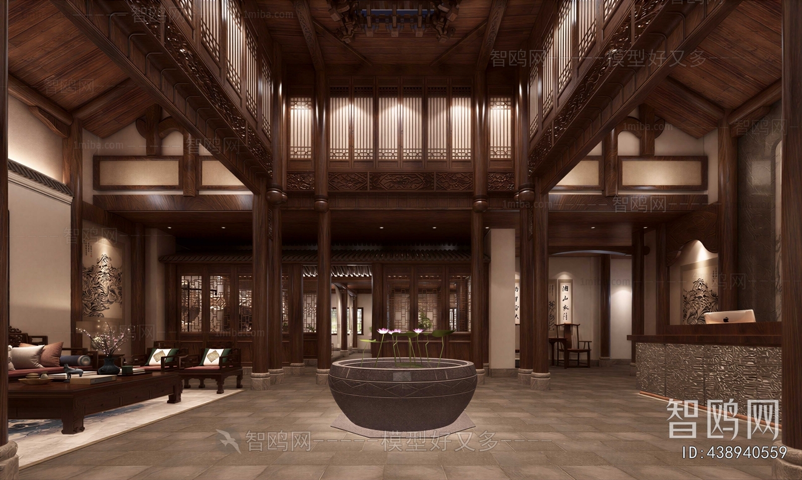 Chinese Style Lobby Hall