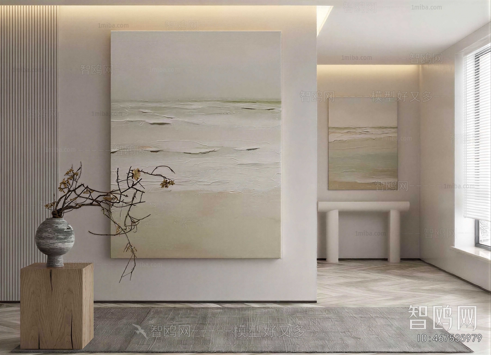 Wabi-sabi Style Painting