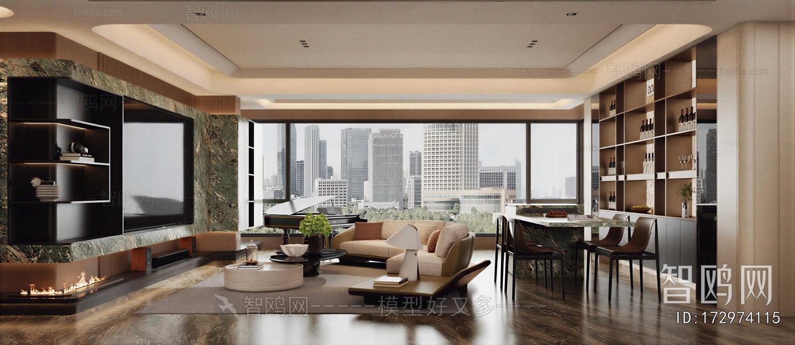 Modern A Living Room