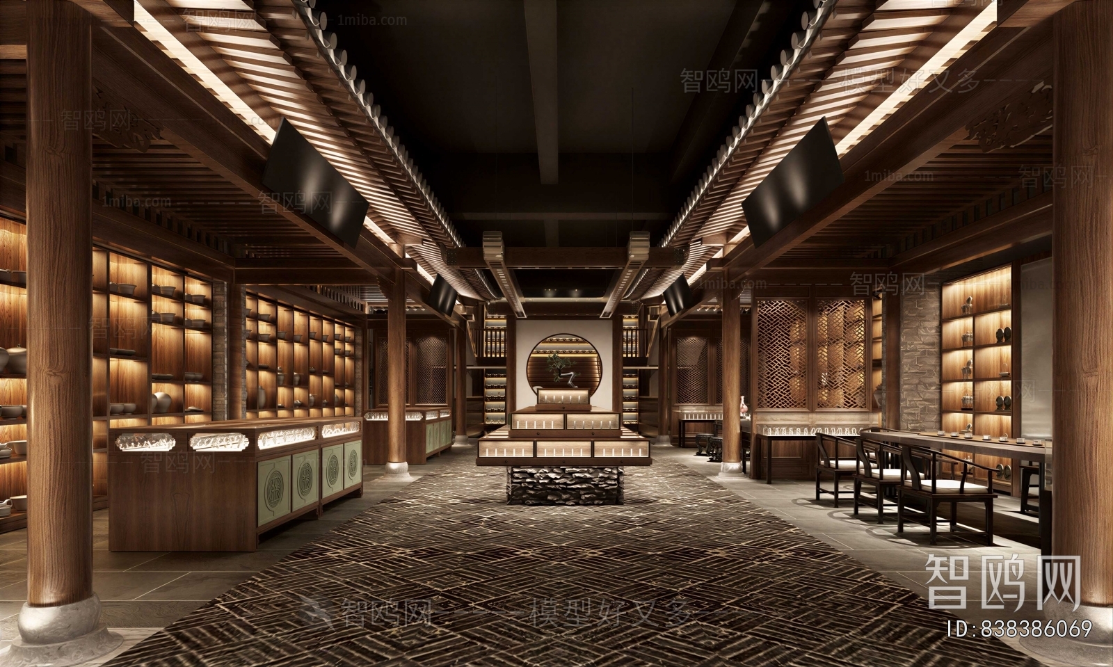 New Chinese Style Jewelry Store