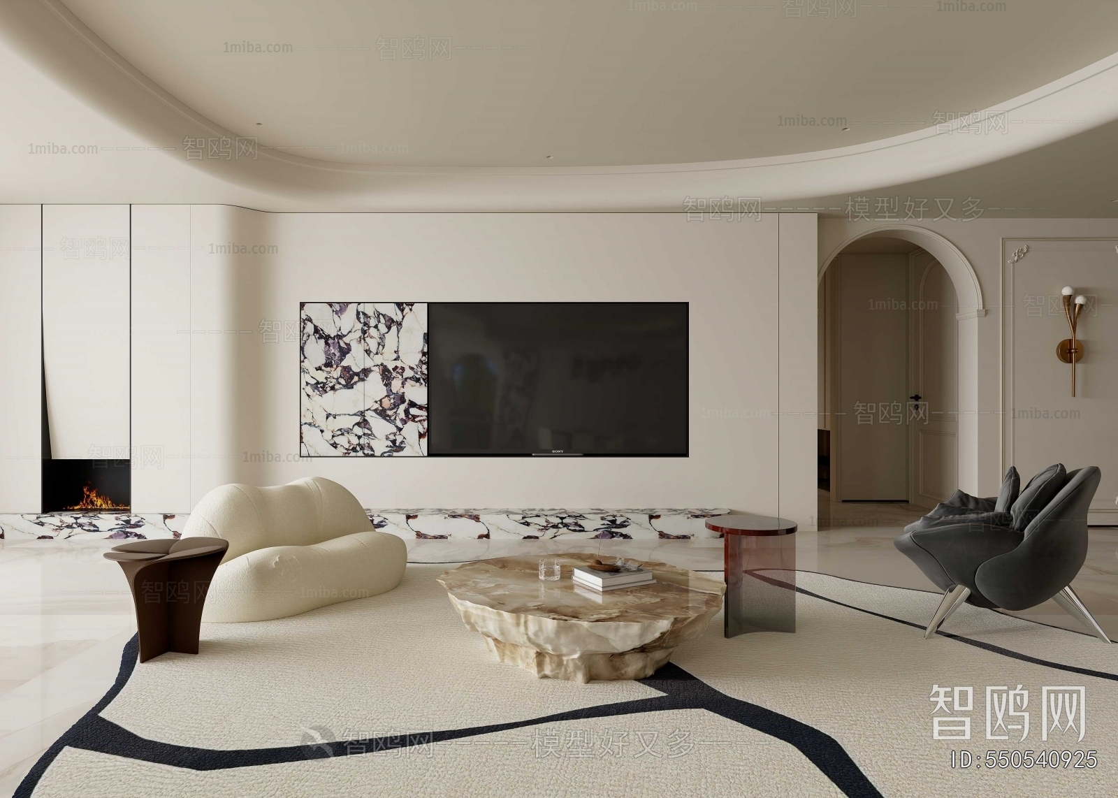 Modern A Living Room