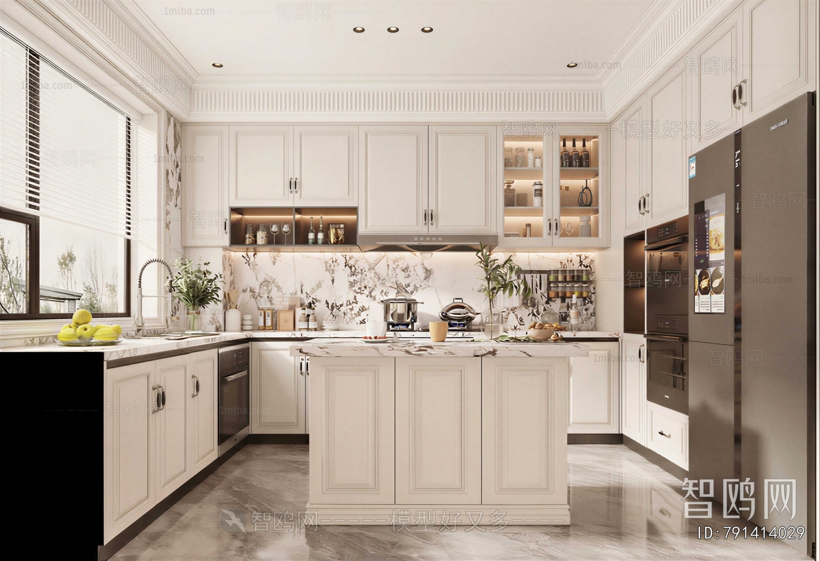 Simple European Style The Kitchen