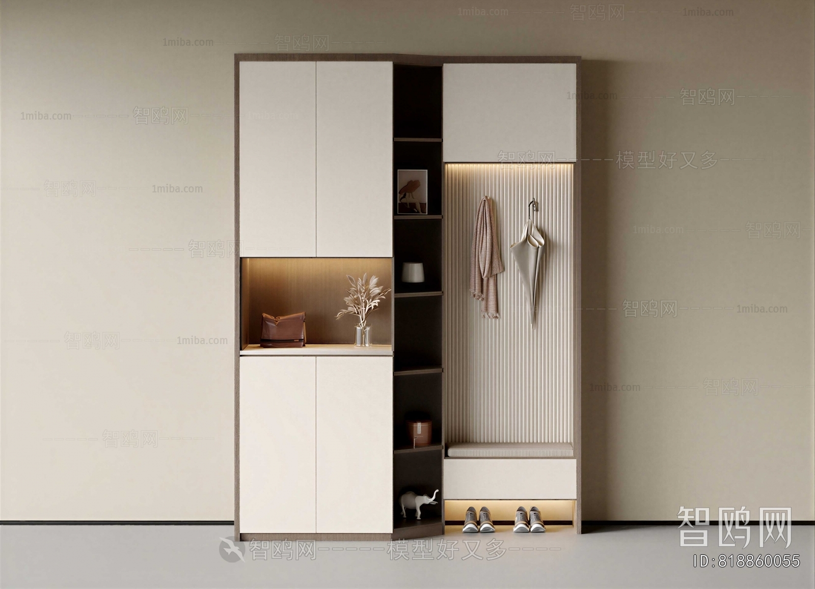 Modern Shoe Cabinet
