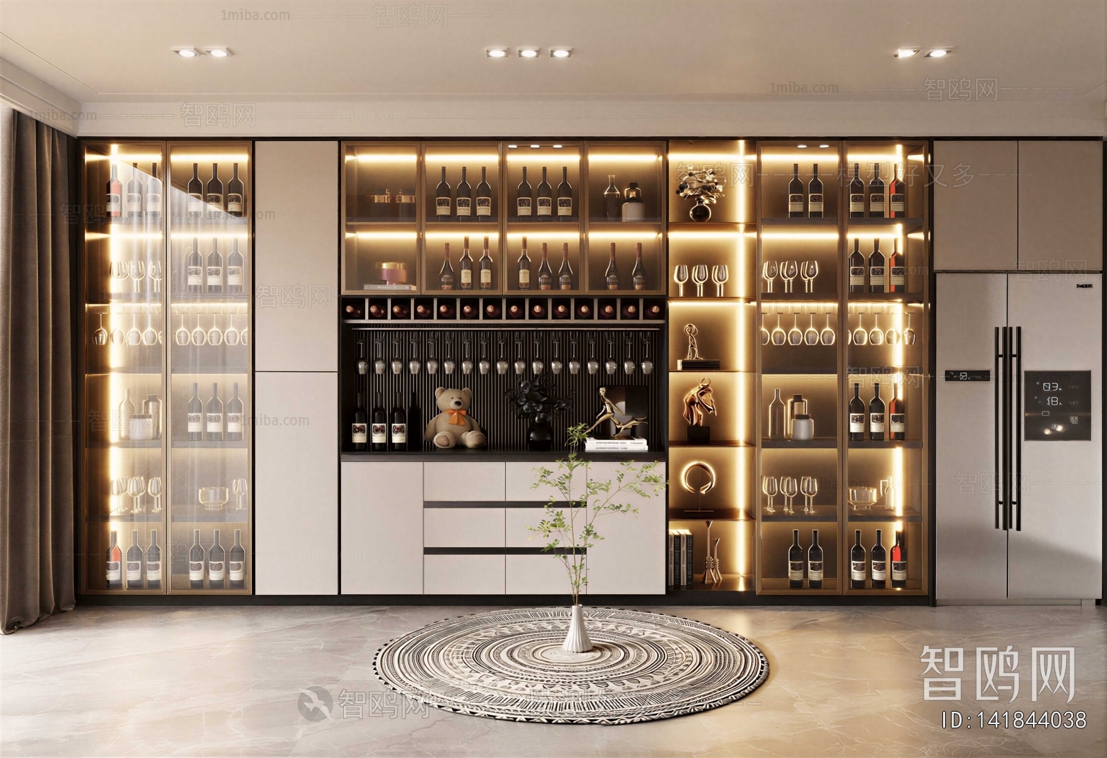 Modern Wine Cabinet