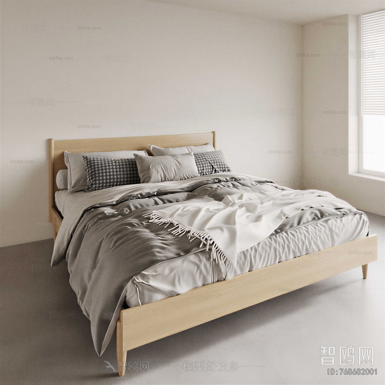 Modern Double Bed