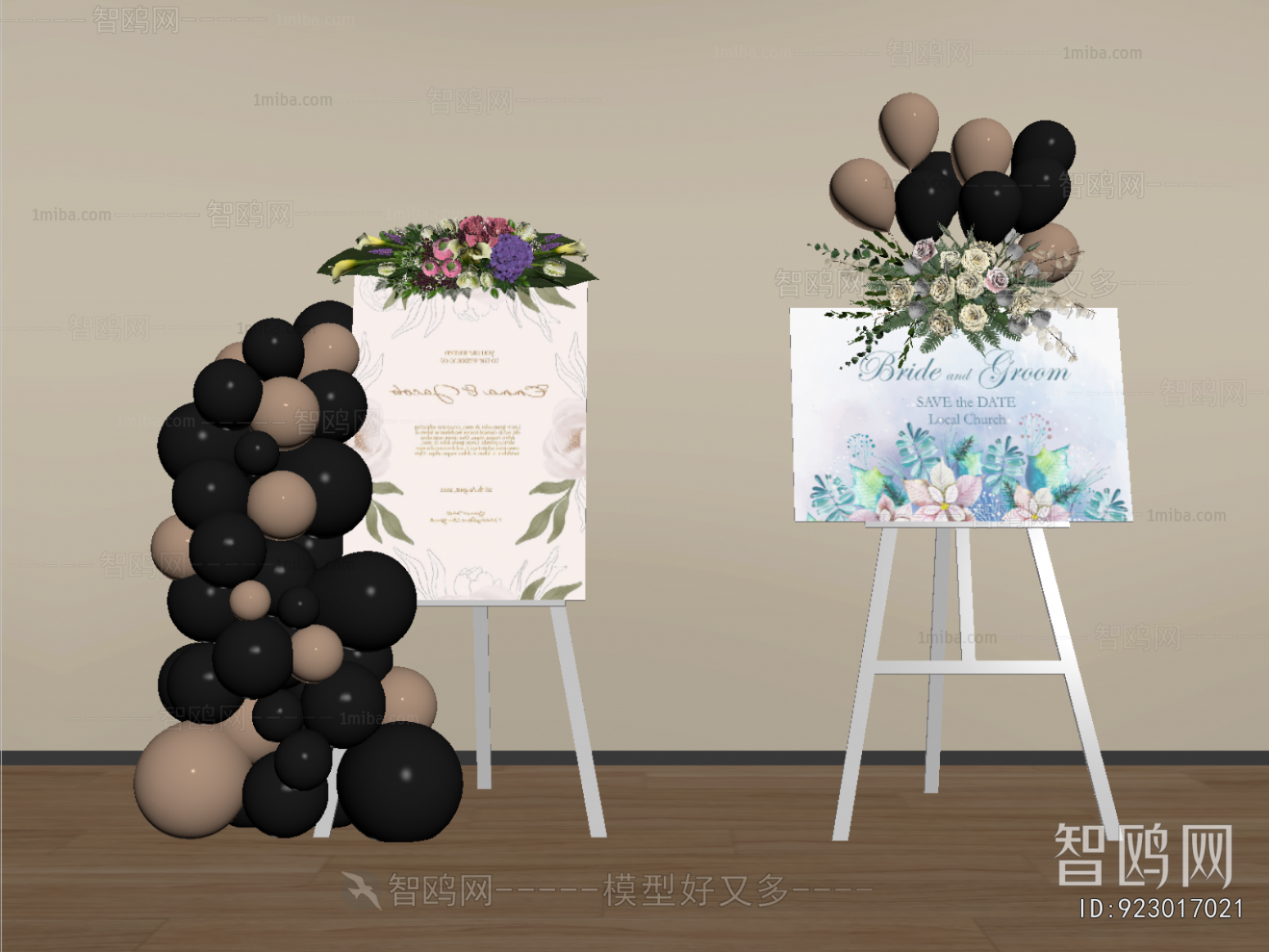 Modern Guide Board/bulletin Board