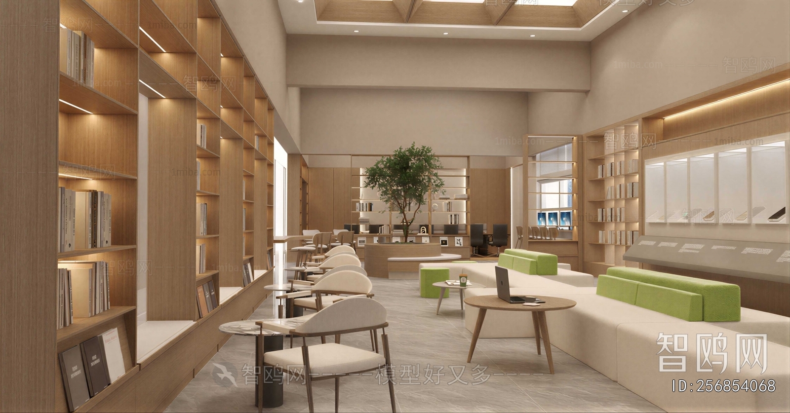 Modern Bookstore Book Bar