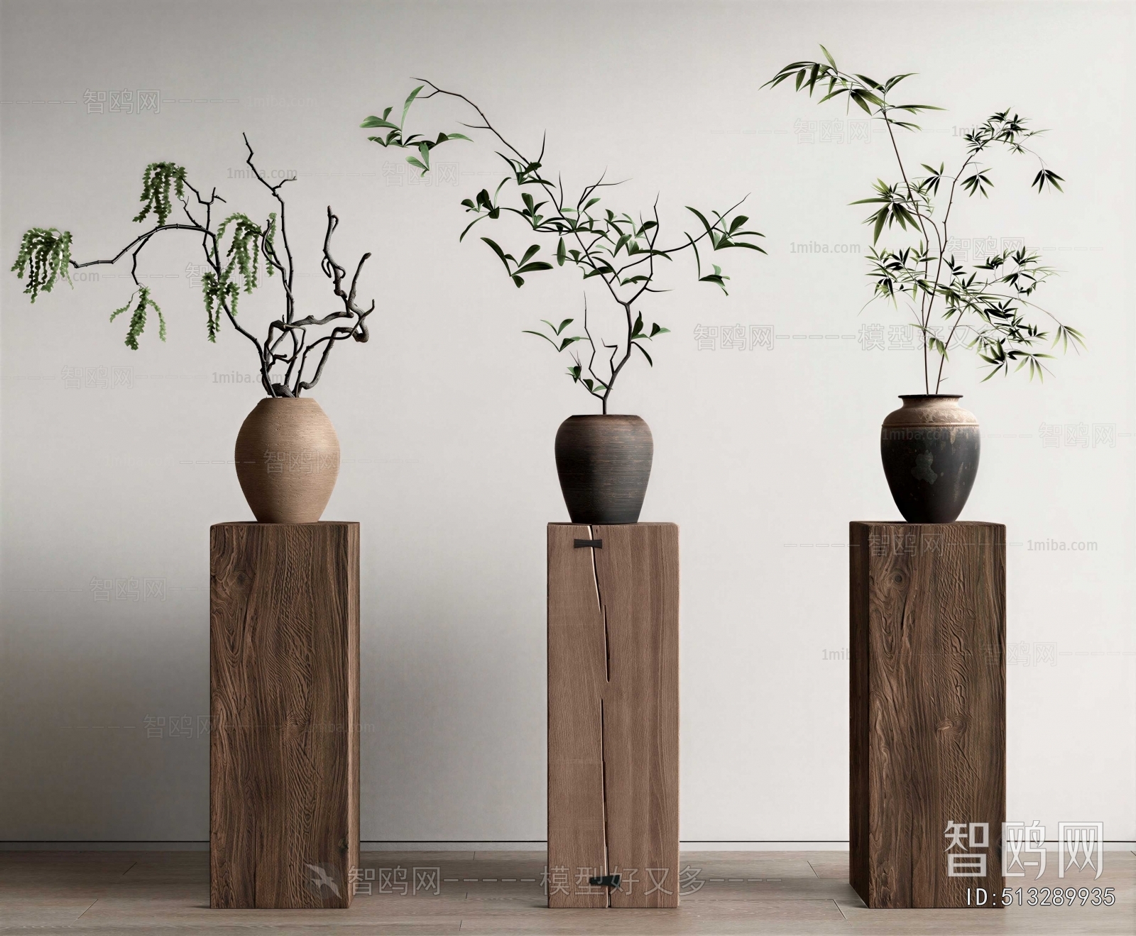 Wabi-sabi Style Dried Branch