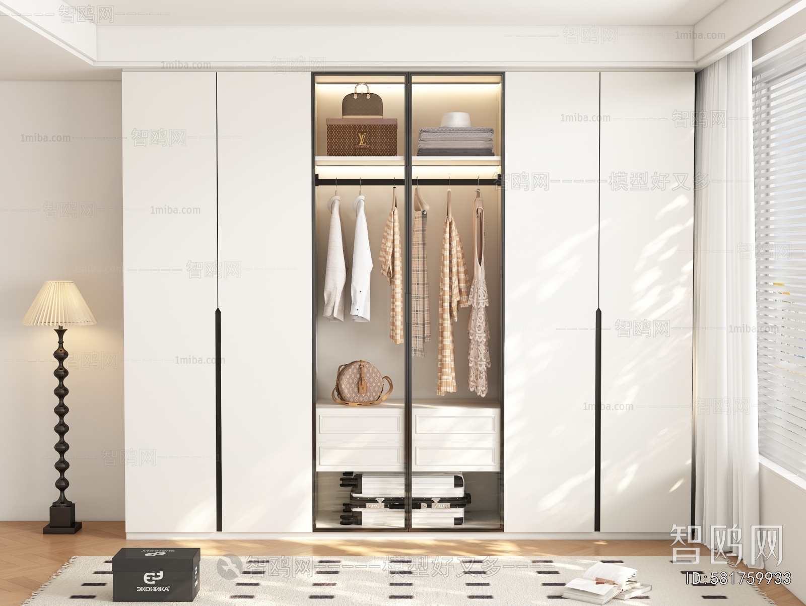 Modern The Wardrobe