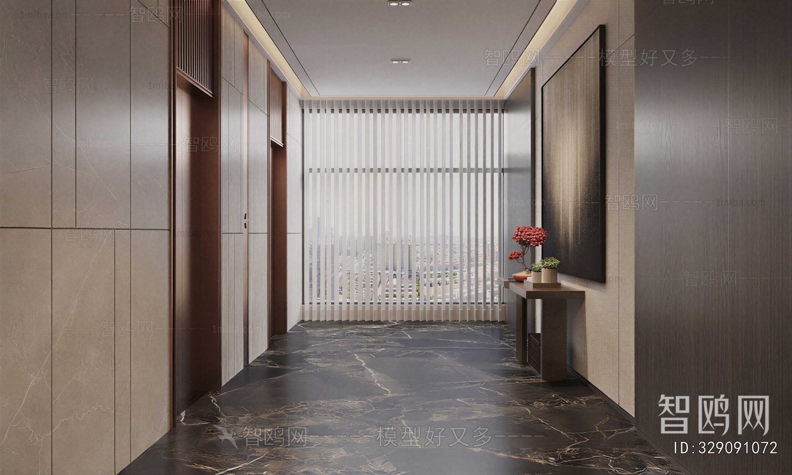 Modern Elevator Hall