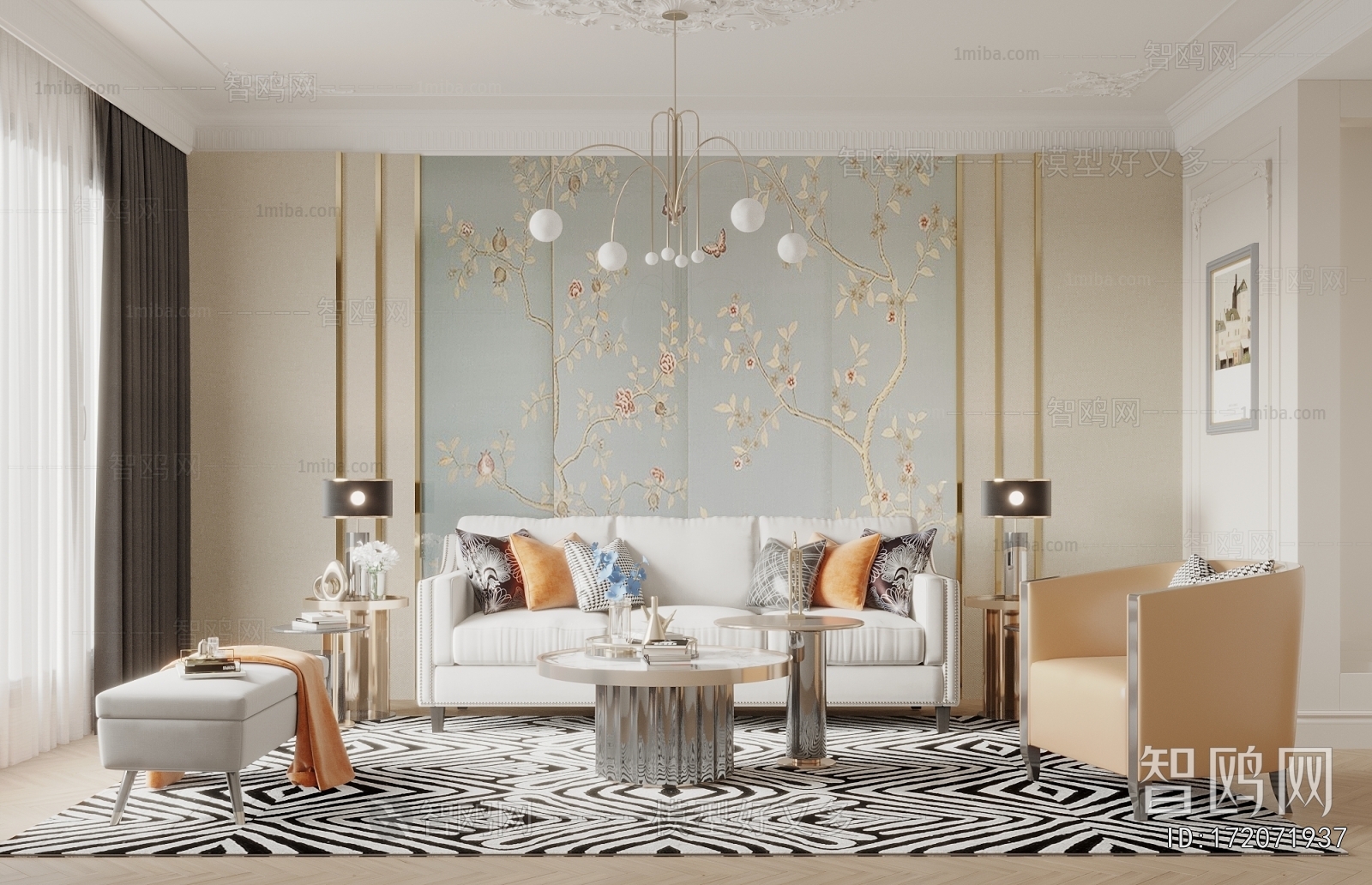 French Style A Living Room