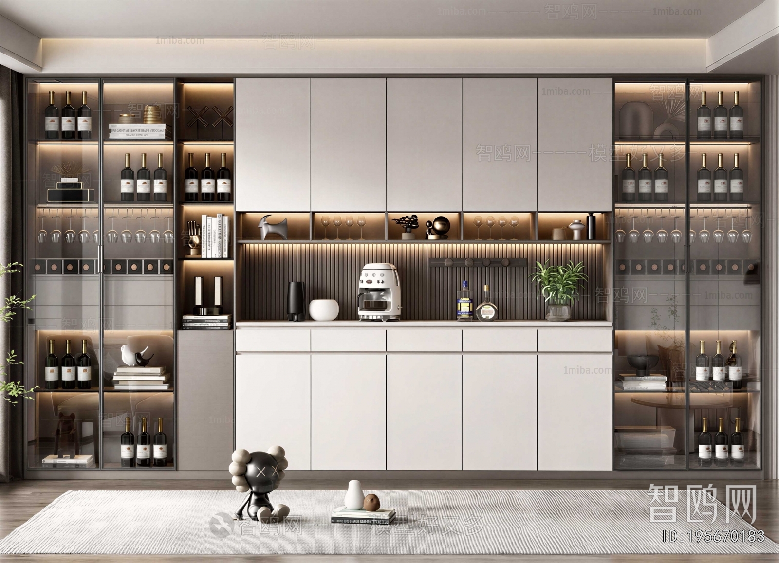 Modern Wine Cabinet