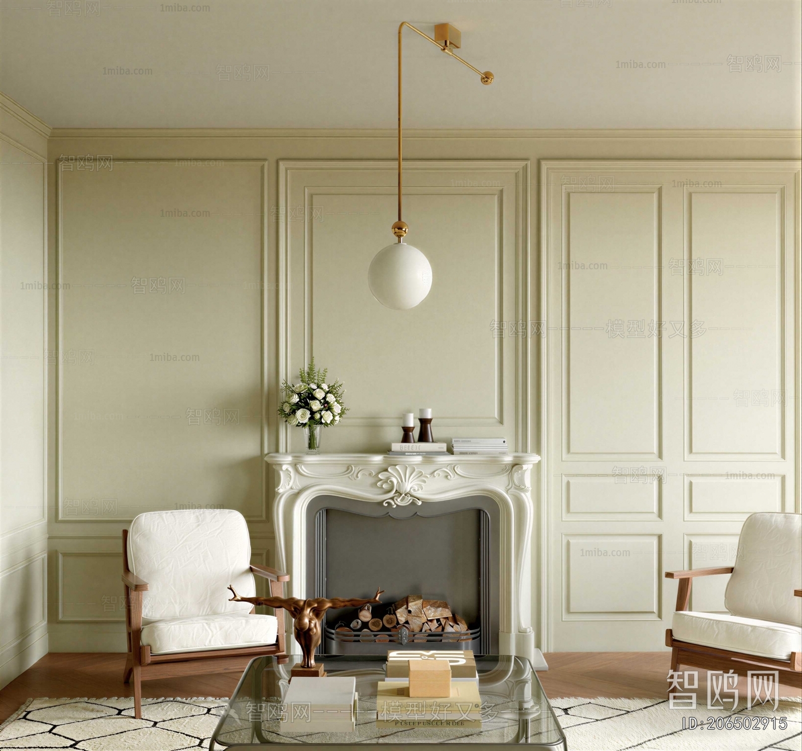 French Style A Living Room