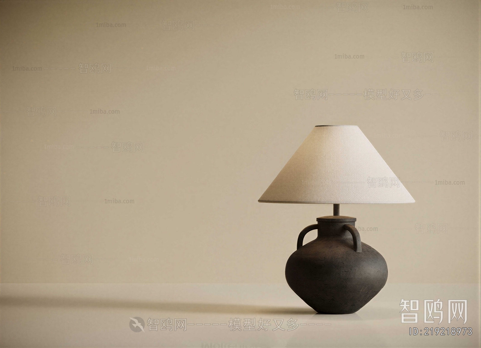 Wabi-sabi Style Table Lamp