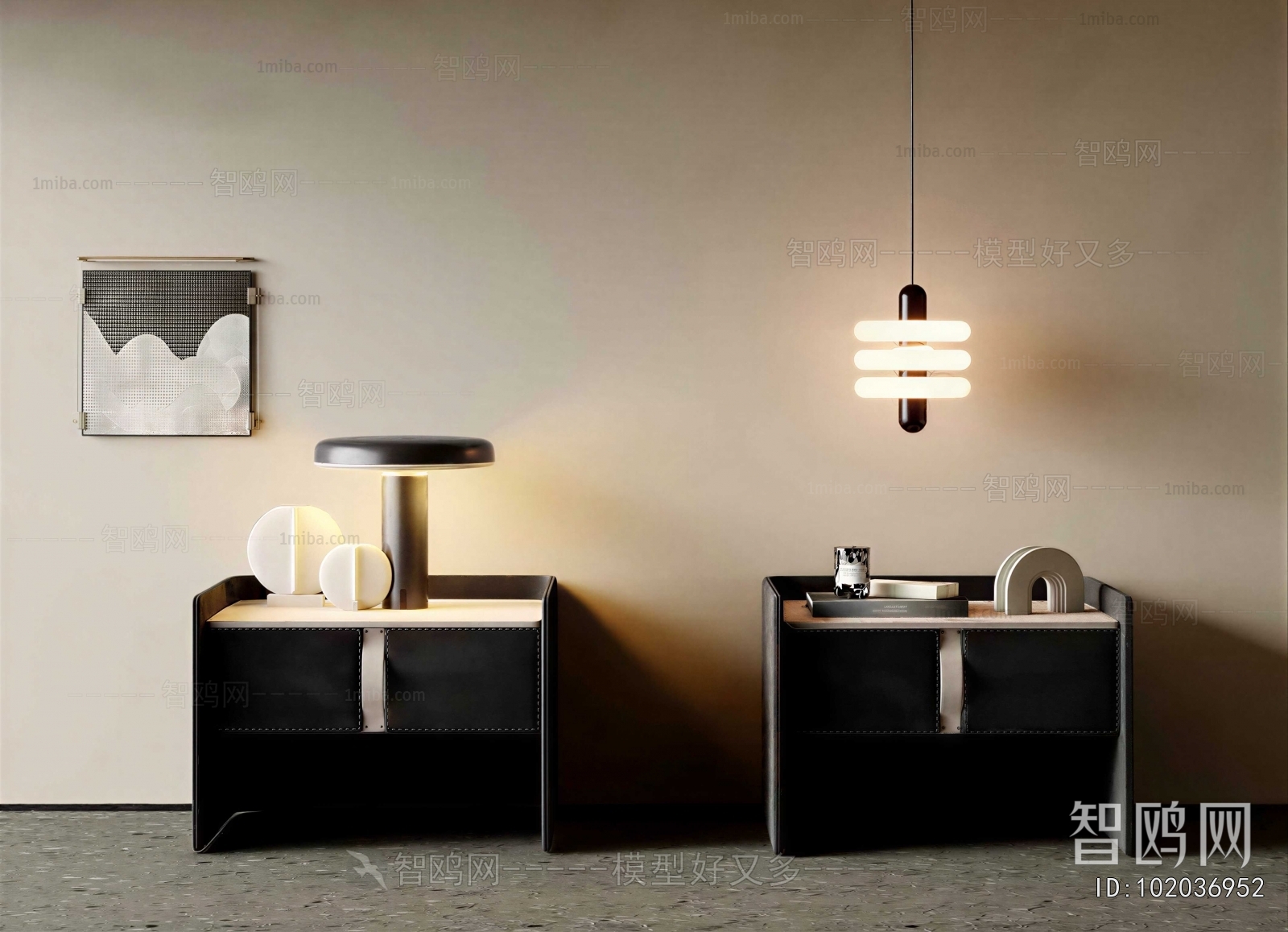 Modern Bedside Cupboard