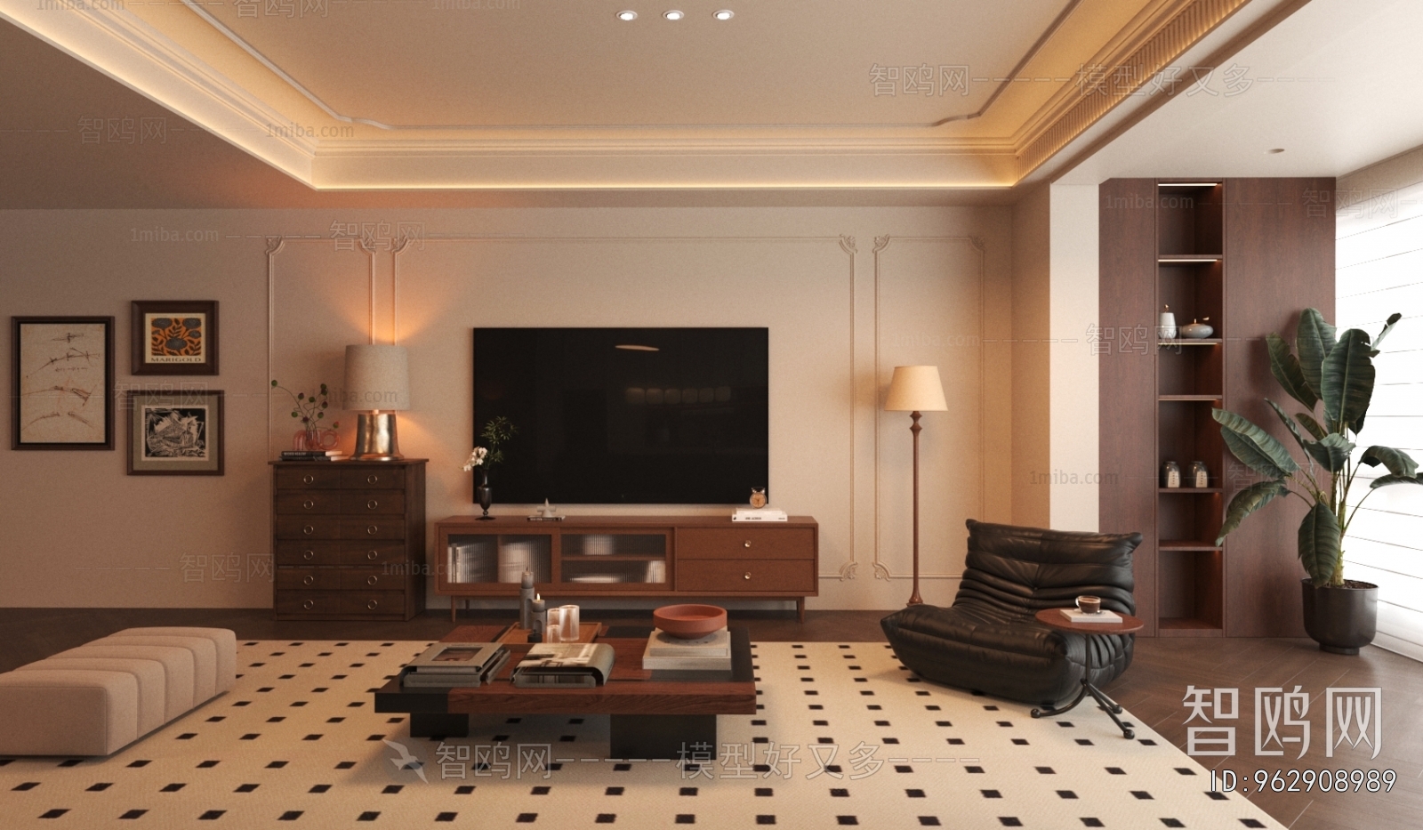 French Style A Living Room