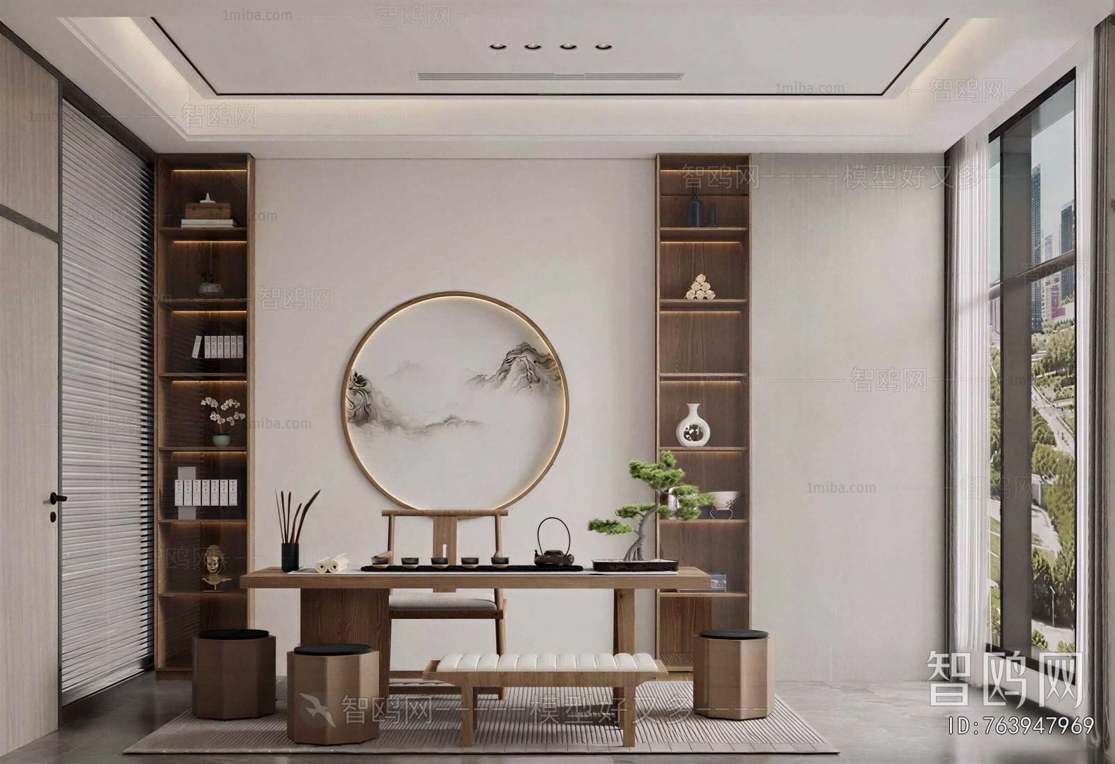 New Chinese Style Tea House